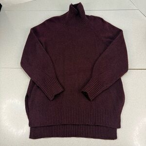 Calvin Klein Jeans Maroon Knit Sweater